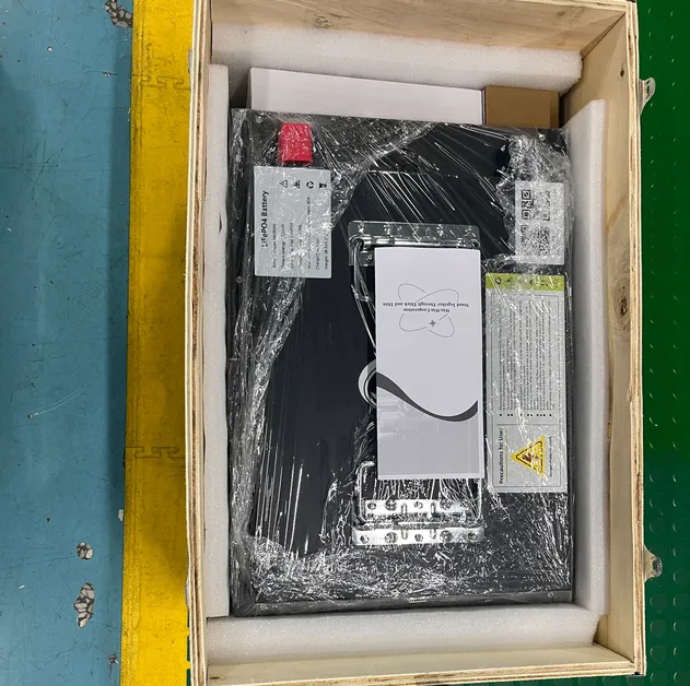 Embalaje Final Caja de Madera