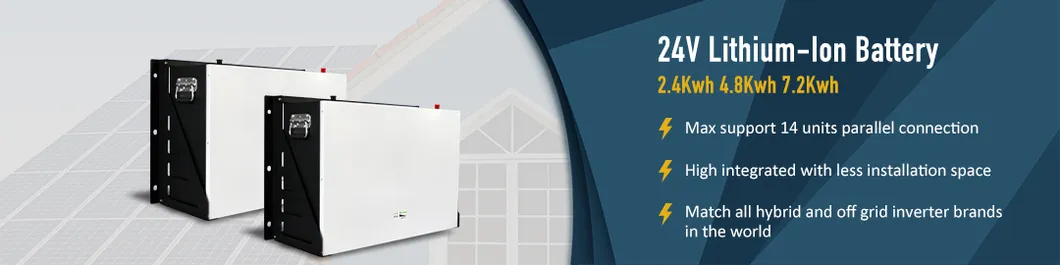 LiFePO4 Batería de Fosfato de Litio 48V 150ah Batería de Ión de Litio Montada en Pared para Almacenamiento de Energía Solar