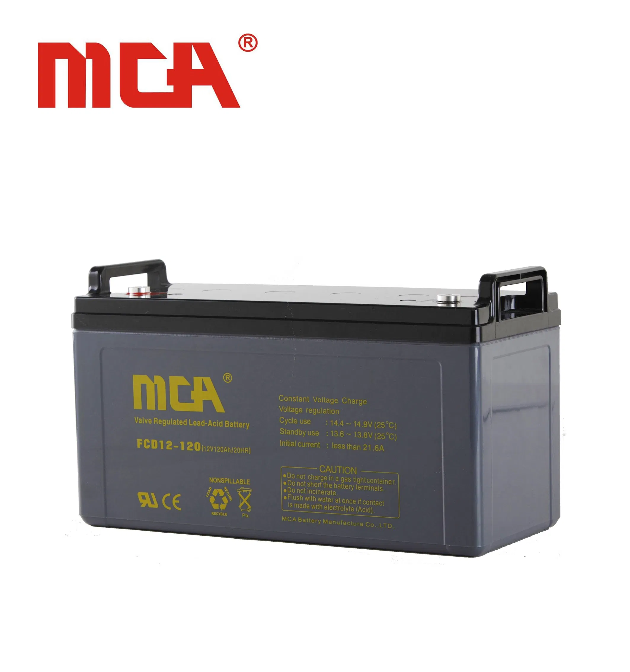 Batería de Almacenamiento de Energía Solar de Ciclo Profundo de Alta Capacidad 12V 200ah