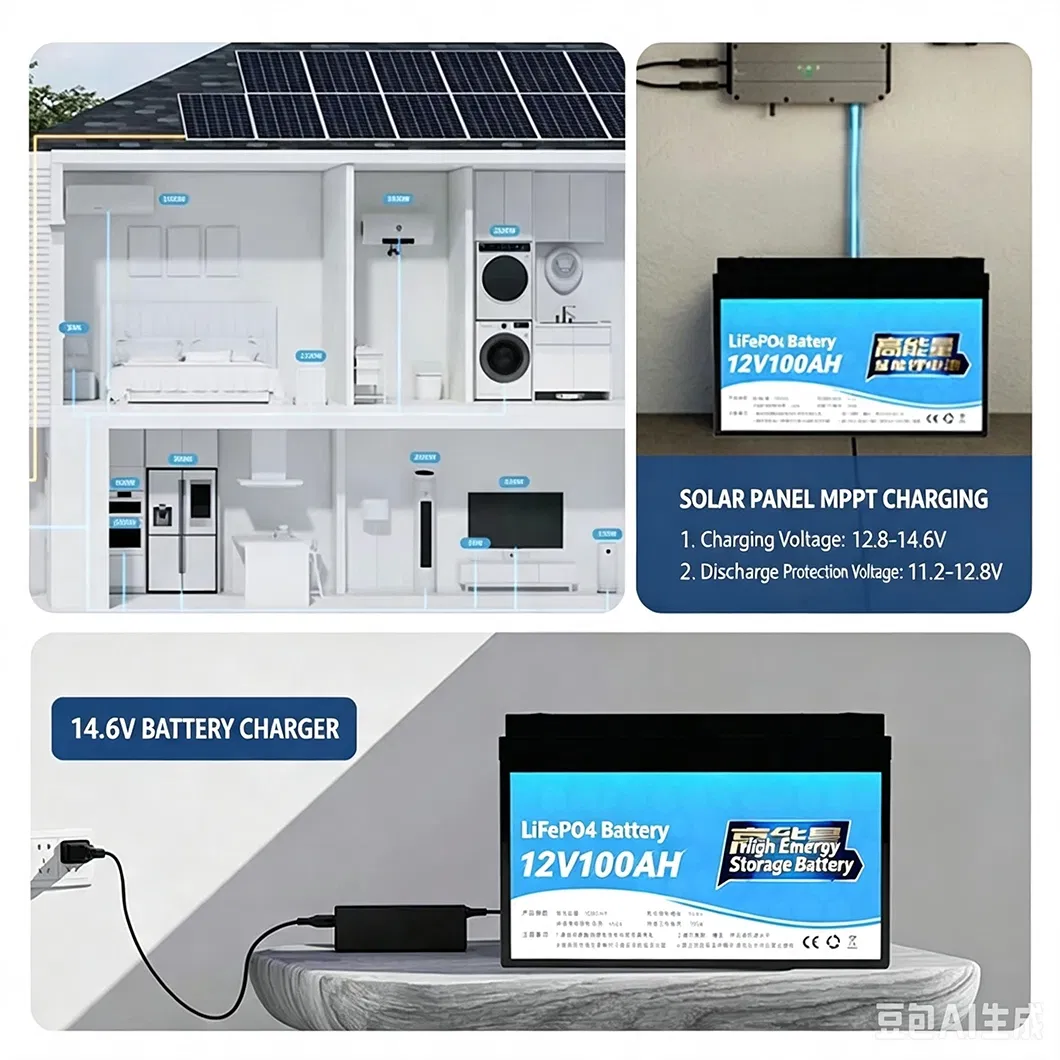 Batería para almacenamiento solar