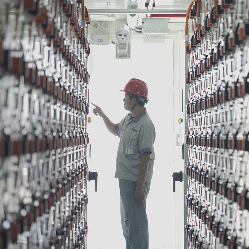 0.5MW-1.075MW Paquete de Batería de Litio Solar Personalizado, Conjunto Completo de Baterías del Sistema de Almacenamiento de Energía