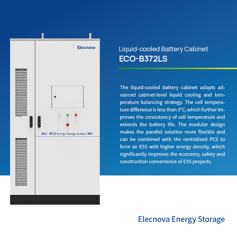 Enfriamiento Eficiente 372kwh Batería de Almacenamiento de Energía Solar con Certificación CE