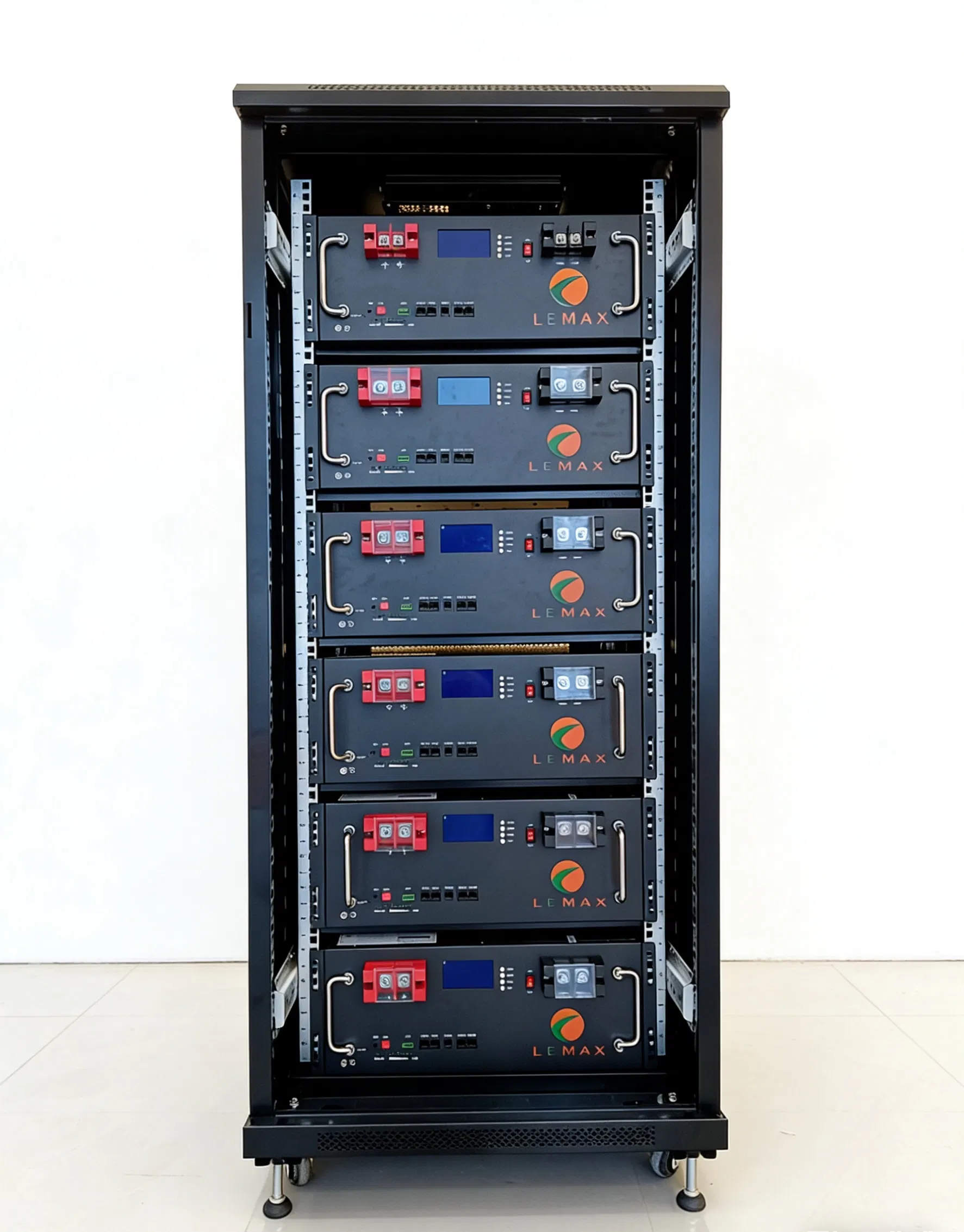Batería de Almacenamiento Solar de Litio de Alta Tensión para Montaje Vertical o en Rack 15kwh 51.2V 300ah LiFePO4
