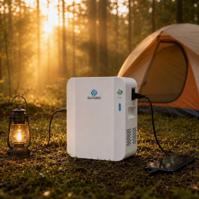 Sistema de Almacenamiento de Energía Portátil para el Hogar 12V 24V Solución de Respaldo de Energía Solar