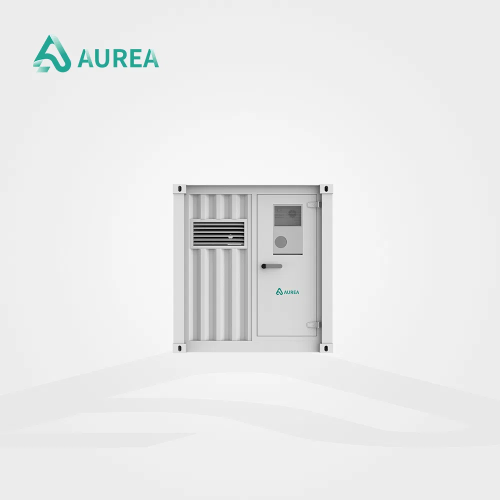 Aurea 500kwh 1mwh 2mwh Industrial 20FT 40FT Sistema de Almacenamiento de Energía Solar en Contenedor Bess EMS 1MW Sistema Solar de Refrigeración Líquida