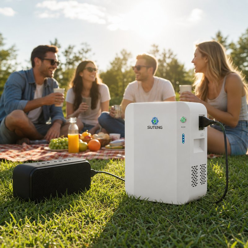 Sistema de Almacenamiento de Energía Portátil para el Hogar 12V 24V Solución de Respaldo de Energía Solar