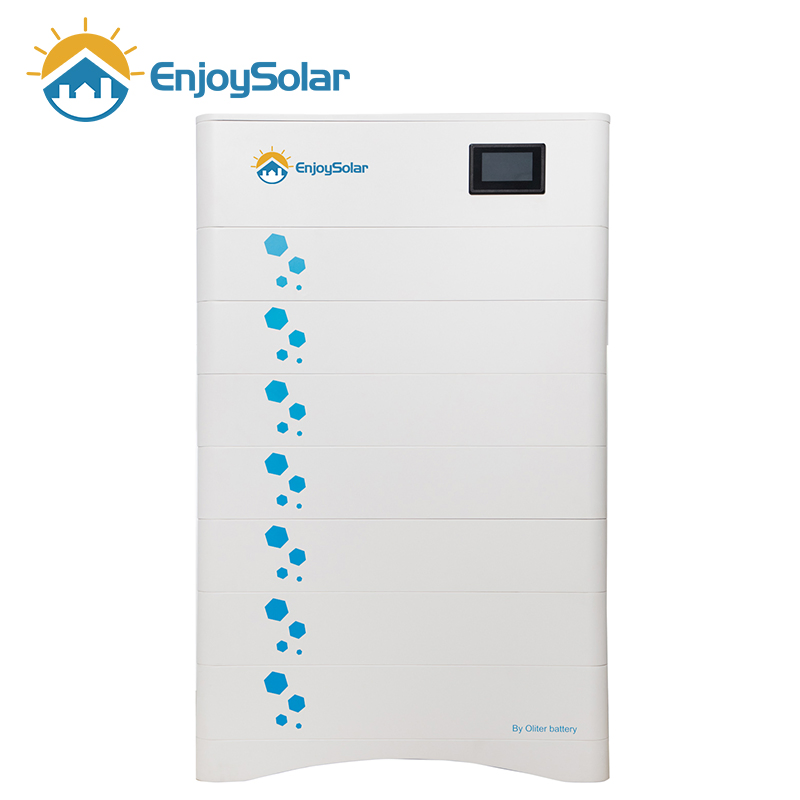Batería de Iones de Litio Solar Apilable 51.2V 100ah de Alta Tensión LiFePO4 Célula de Batería 20kwh 30kwh Paquete de Almacenamiento