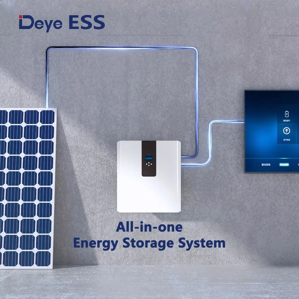 Deye Ess RW-F5.3-2h3 Entrega Rápida Mejor Almacenamiento de Energía en Casa LiFePO4 para Paneles Solares