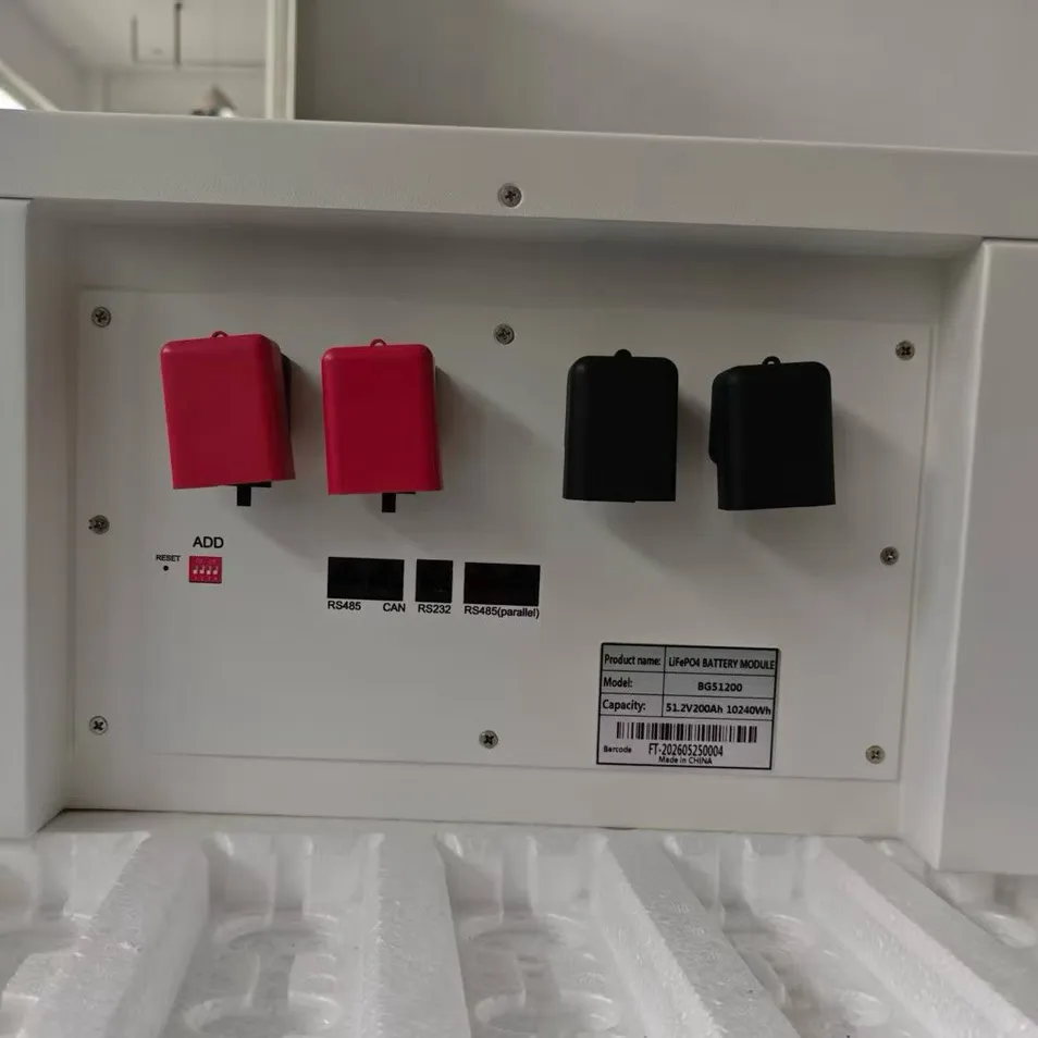 Especificación técnica de batería