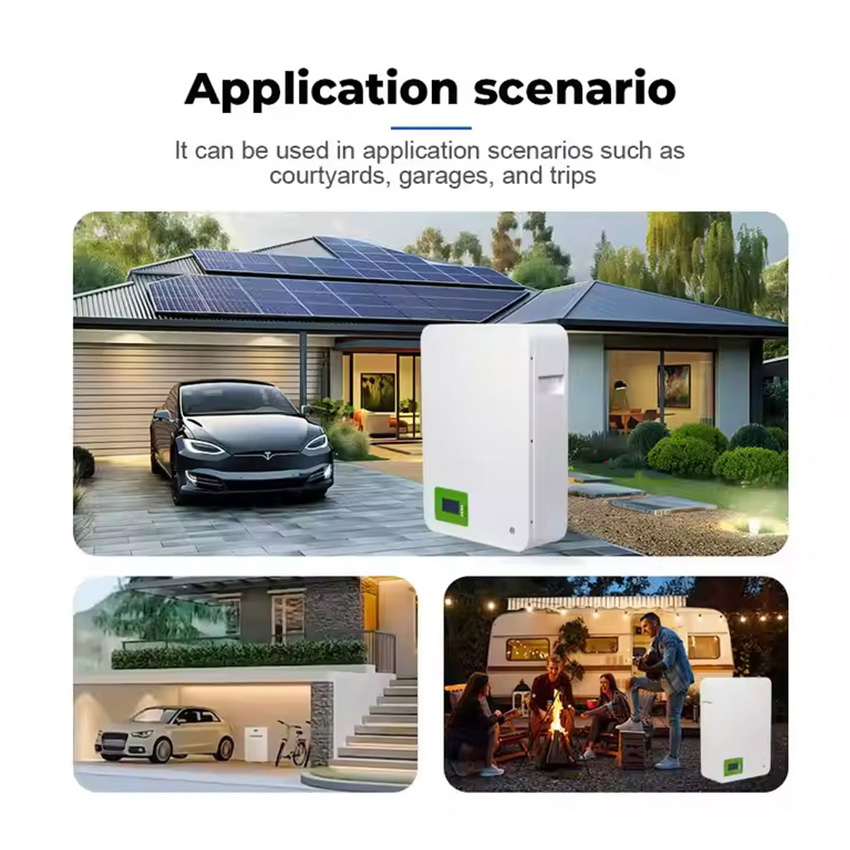 Batería de almacenamiento de energía solar de litio Powerwall 20kwh 10kwh Respaldo de emergencia para el hogar LiFePO4