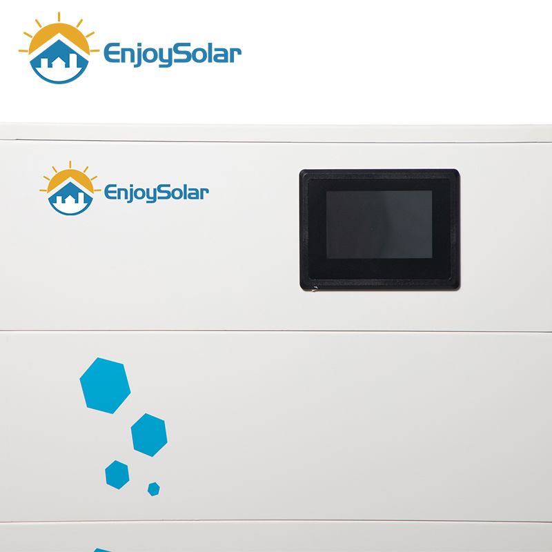 Batería de Iones de Litio Solar Apilable 51.2V 100ah de Alta Tensión LiFePO4 Célula de Batería 20kwh 30kwh Paquete de Almacenamiento