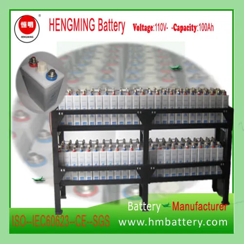 Batería Kpl200 Ni-CD almacenamiento de energía