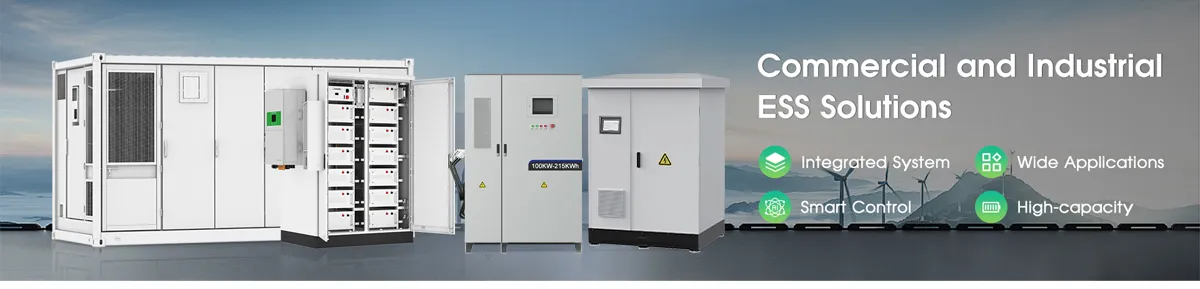 Gabinete de Almacenamiento de Energía Industrial y Comercial 200kw Batería Solar de Alto Voltaje 100kwh Batería de Iones de Litio 200kwh