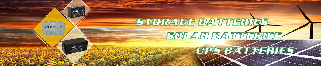 12V200ah Batería de Ciclo Profundo para Sistema Solar Sistema UPS