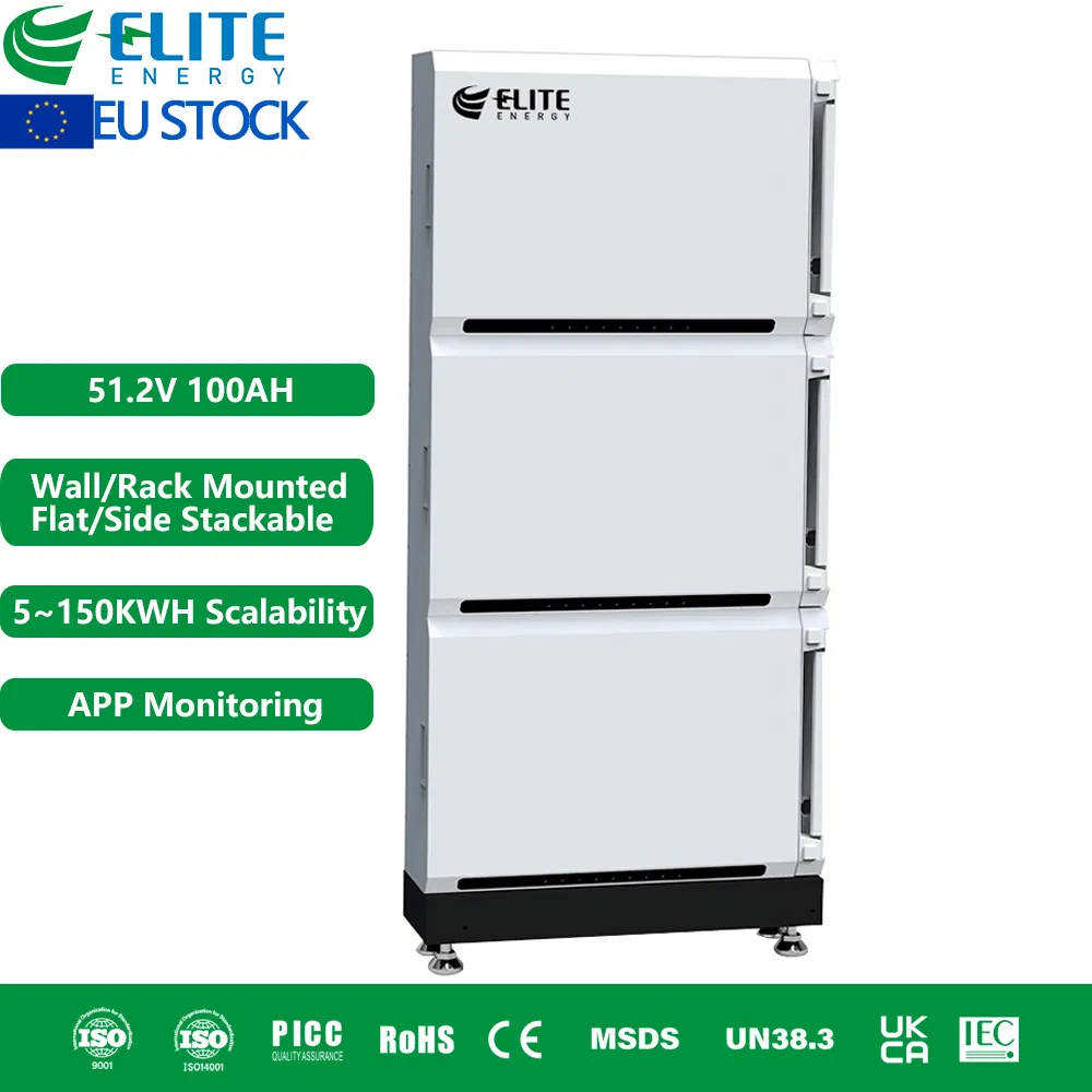Batería de iones de litio apilable de bajo voltaje de la UE 5kwh 10kwh 15kwh 20kwh Energía solar fotovoltaica LiFePO4 Sistema de almacenamiento de energía de batería de iones de litio para el hogar
