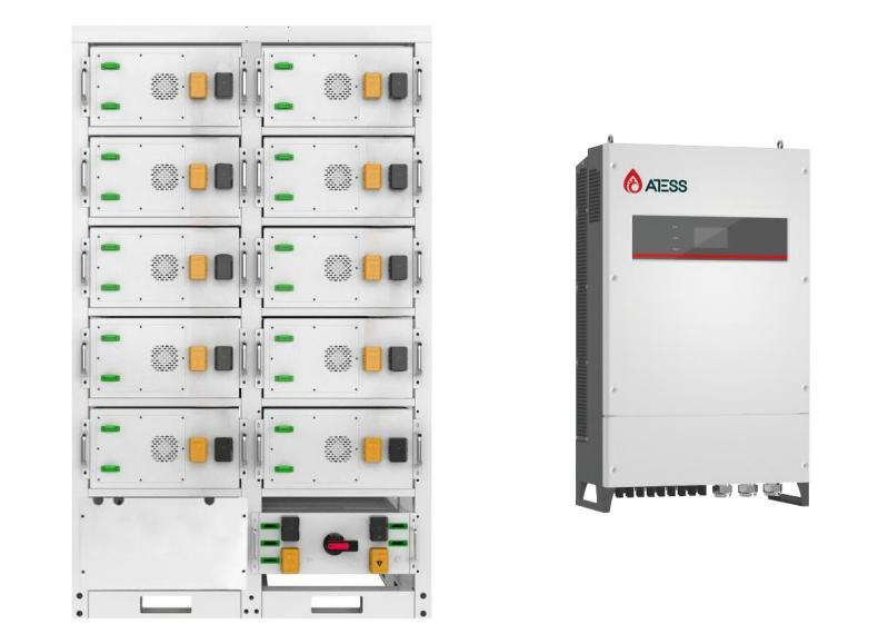 Sistema Solar Híbrido Todo en Uno 100kw 250kw Sistema de Almacenamiento de Energía con Batería de Litio Energía de Respaldo para Uso Comercial e Industrial