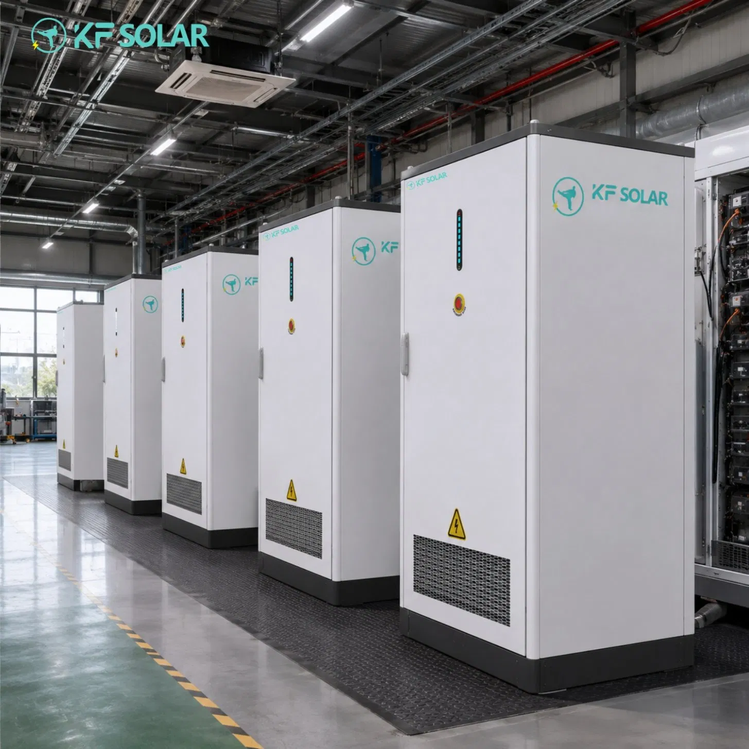 Sistema de Almacenamiento de Energía Solar Completo 128kwh Sistema de Energía Solar Híbrido para el Hogar 64kw con Batería de Litio