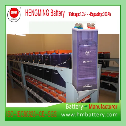 Batería recargable Ni-CD estación de energía