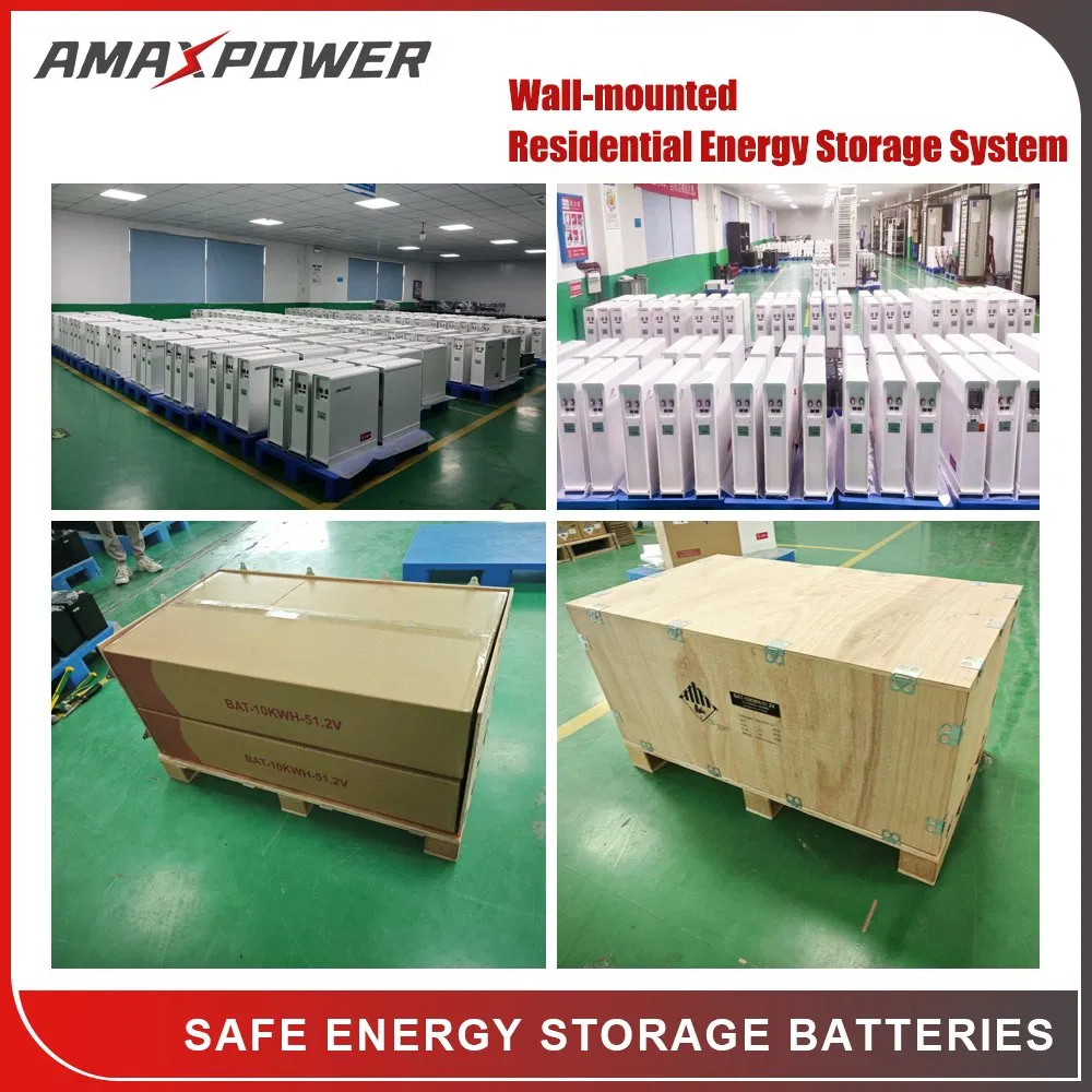 Sistema de Almacenamiento de Energía Residencial de Ion de Litio Powerwall 5kwh/10kwh/15kwh 51.2V 100ah/200ah/300ah Batería Solar Recargable LiFePO4 para Suministro de Energía en el Hogar