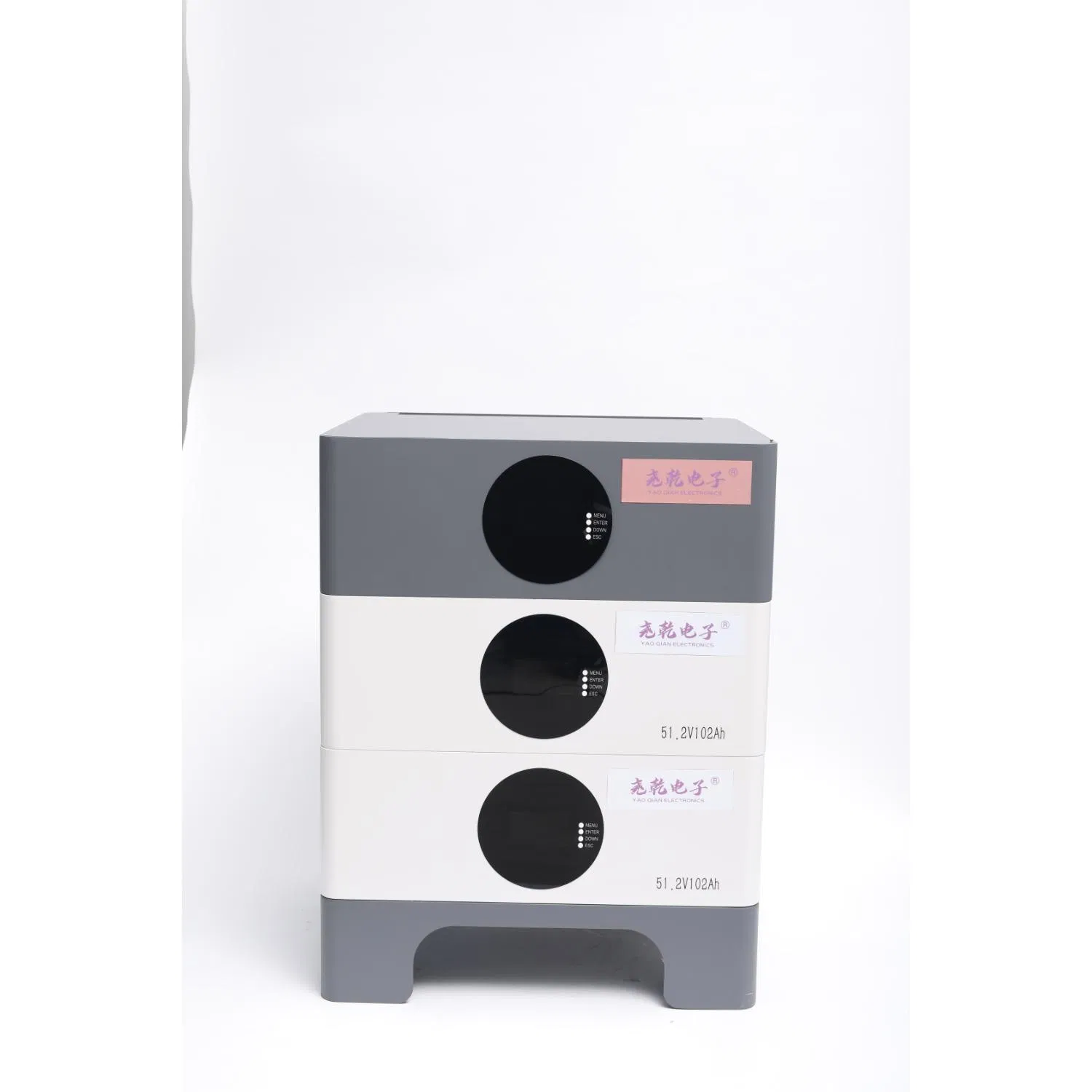 Casa personalizada off-grid de larga duración apilable LiFePO4 batería 51.2V 100ah