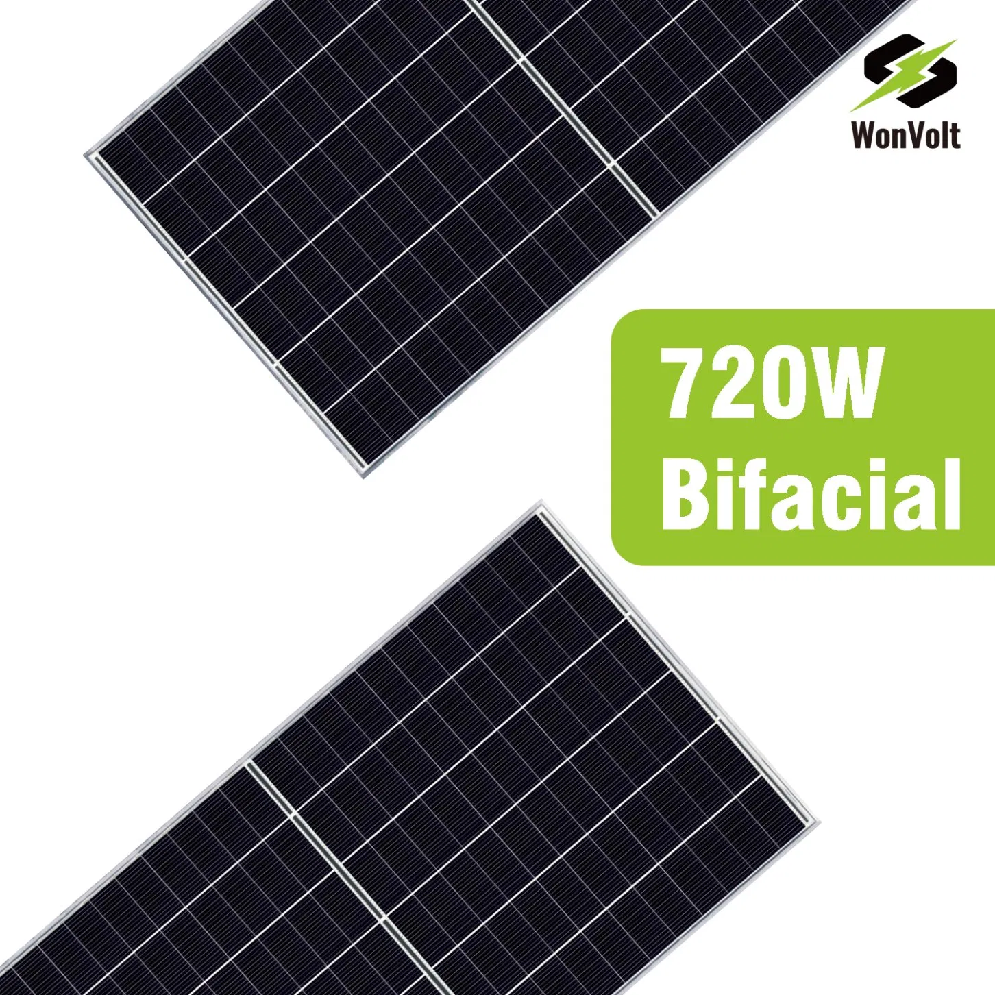 Sistema de Energía Solar Off Grid Wonvolt 60kw 100kw 120kw 150kw 200kw 250kw 300kw 400VAC Sistema de Almacenamiento de Energía Híbrido con 200kwh 500kwh LiFePO4 Batería