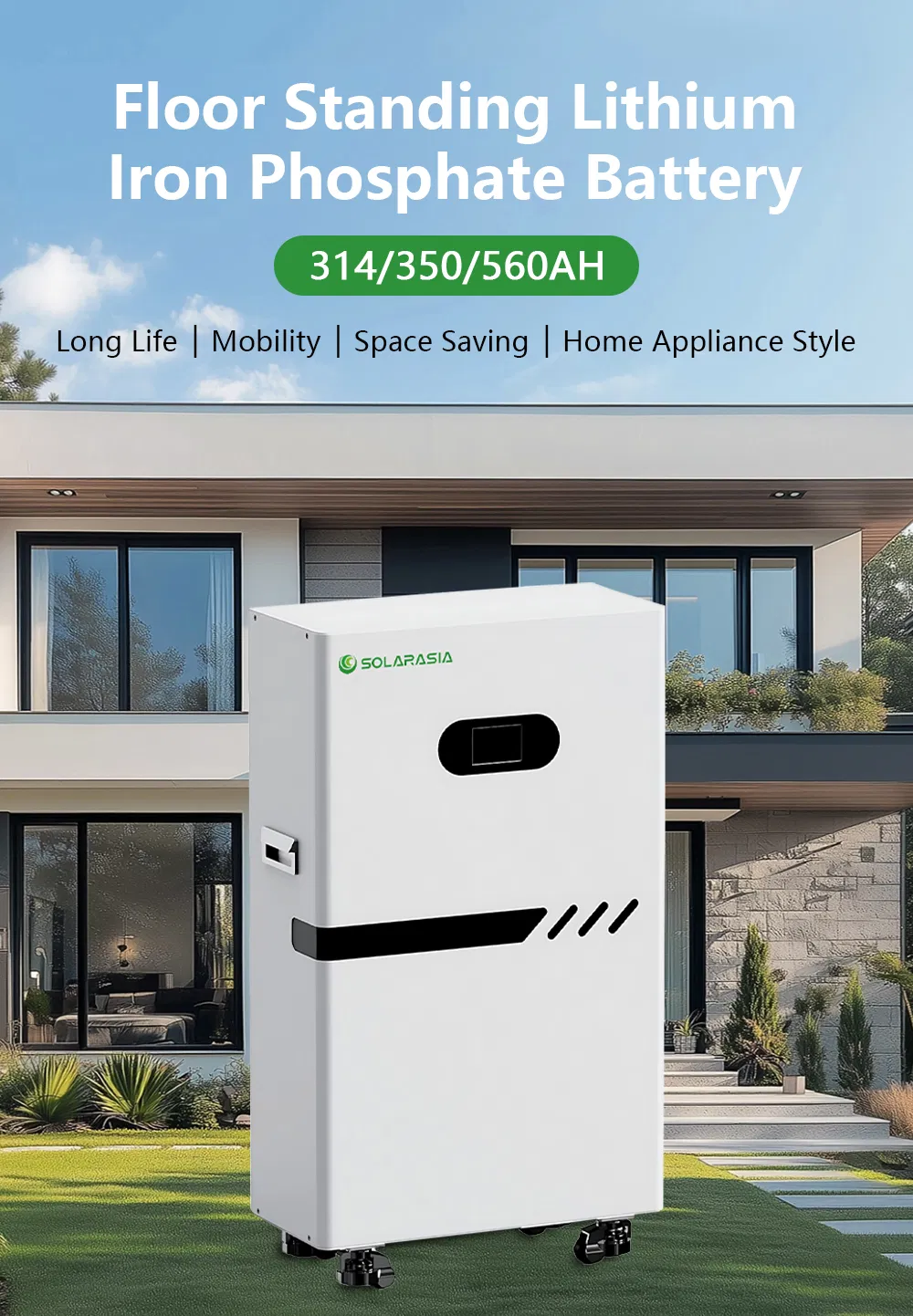Batería de Almacenamiento de Energía Solar LiFePO4