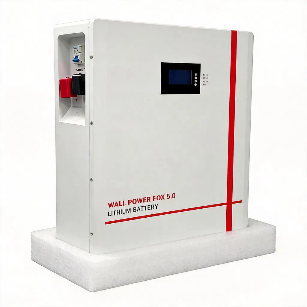 1688 Fábrica de China 5kwh Batería de almacenamiento de energía montada en la pared LiFePO4 Sistema de energía de respaldo solar para el hogar