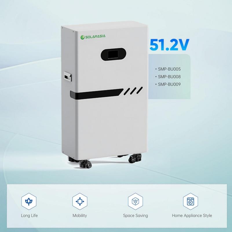 51.2V 350ah 560ah Batería de Almacenamiento de Energía Solar LiFePO4 Paquete de Batería de Litio Sistema de Batería Solar para el Hogar Fotovoltaico fuera de la Red Portátil Móvil
