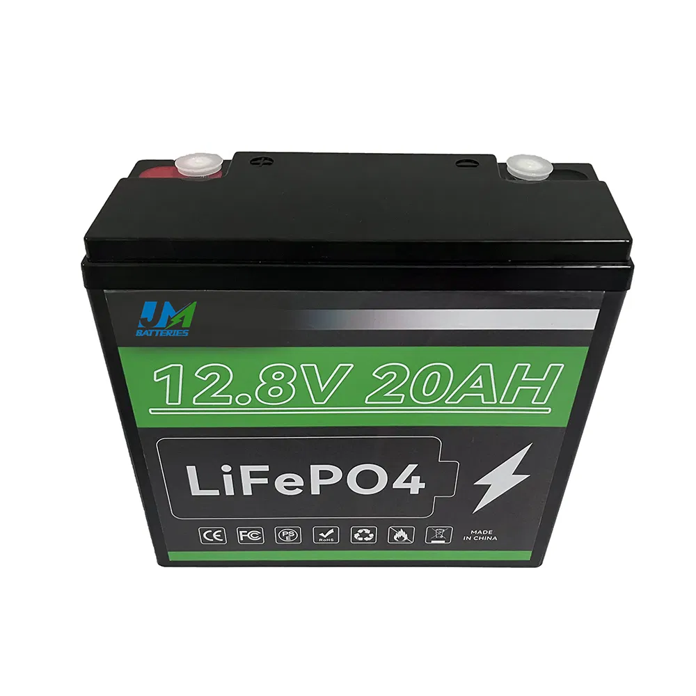 Estación de Energía Solar Personalizada 12.8V 20ah Paquete de Batería de Iones de Litio LiFePO4 Almacenamiento de Batería Recargable de Li-ion