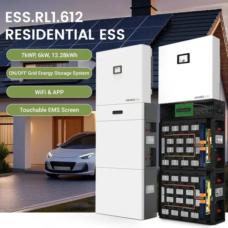 Batería Solar de Litio ESS 230V 6kw 12kwh Sistema de Almacenamiento de Energía de Baterías de Litio Apilables para el Hogar