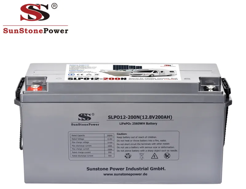 Detalle Batería de Litio 12V 200ah