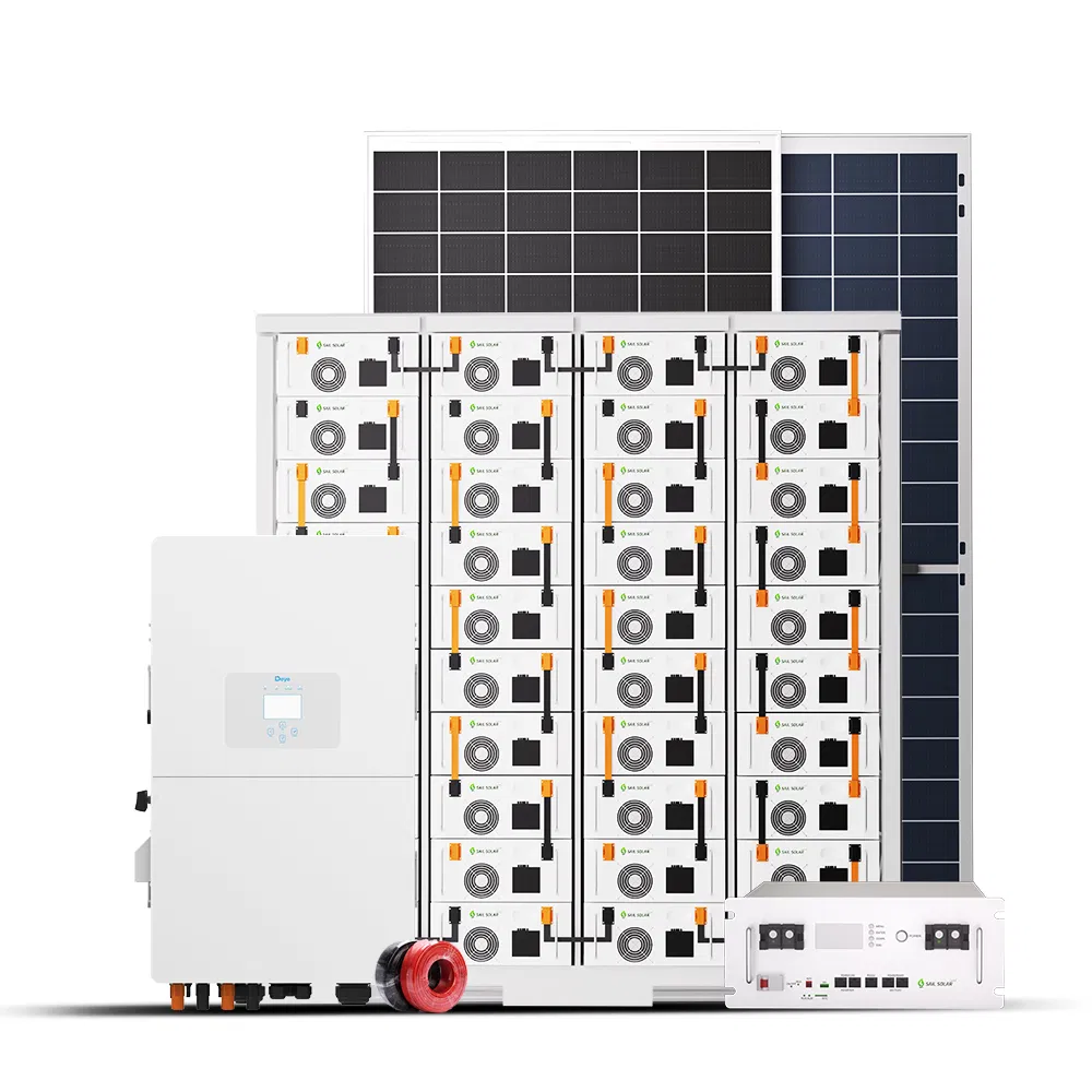 Sail Solar 51.2V 100ah 5.12kwh Sistema de Almacenamiento de Energía Modular de Batería de Litio Montado en Rack LiFePO4 Módulo 5kwh 10kwh 16kwh Batería de Litio