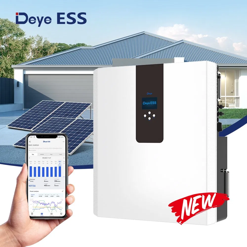 Deye Ess RW-F5.3-2h3 Entrega Rápida Mejor Almacenamiento de Energía en Casa LiFePO4 para Paneles Solares