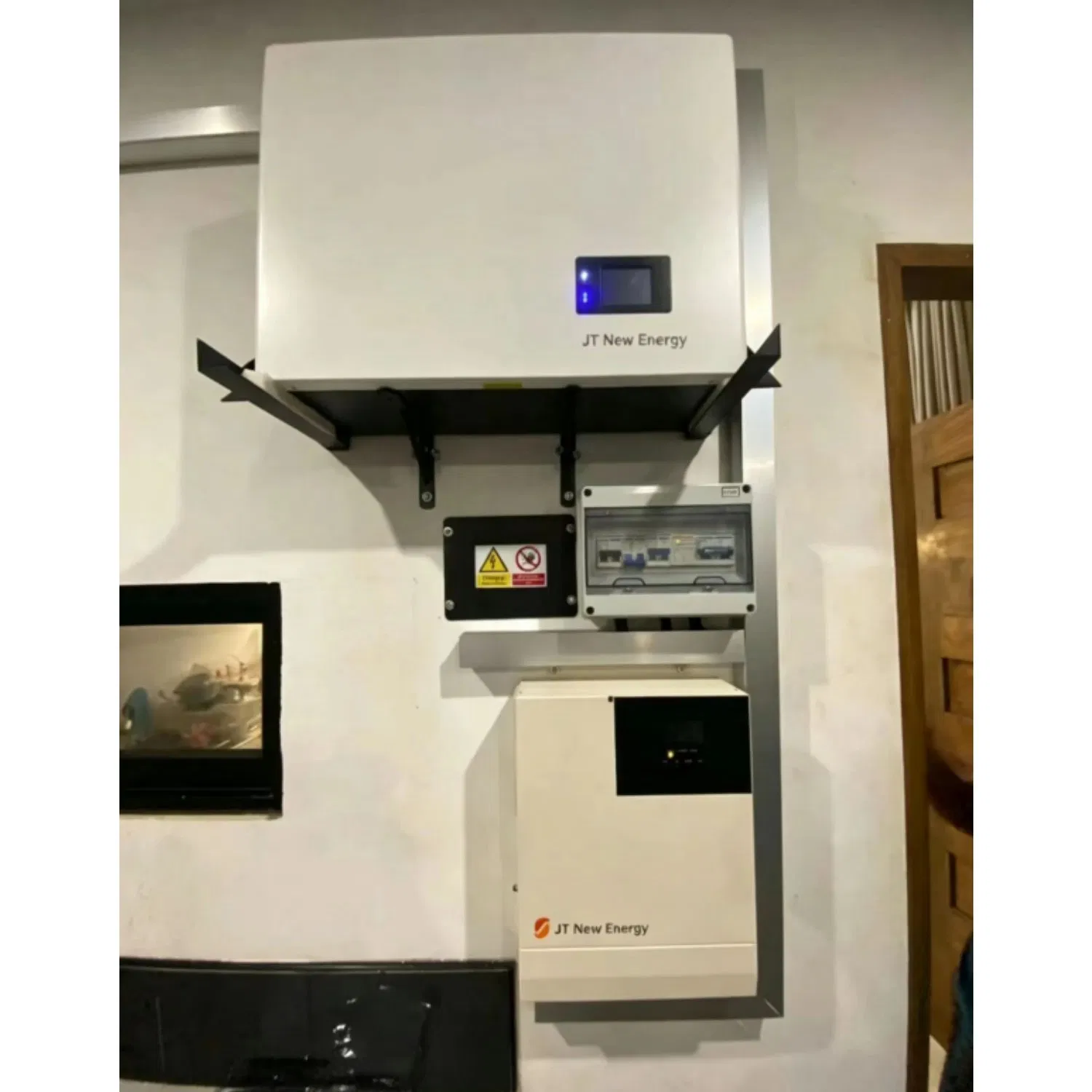 Batería de almacenamiento de energía de iones de litio de alta capacidad para sistema solar residencial