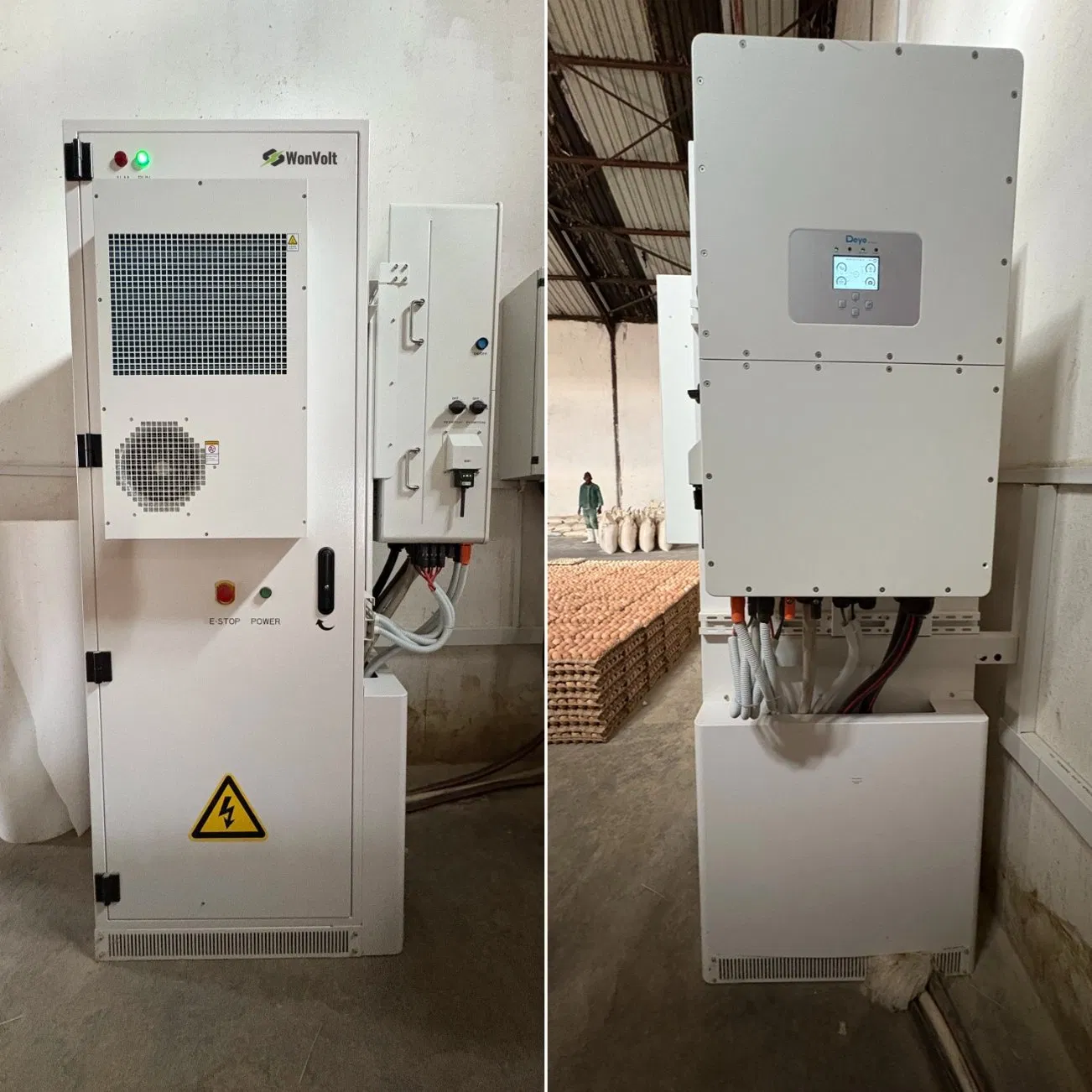 China 314ah Sistema de Batería de Litio 100kwh 112kwh 120kwh Sistema de Energía Solar Fuera de la Red 30kw 50kw
