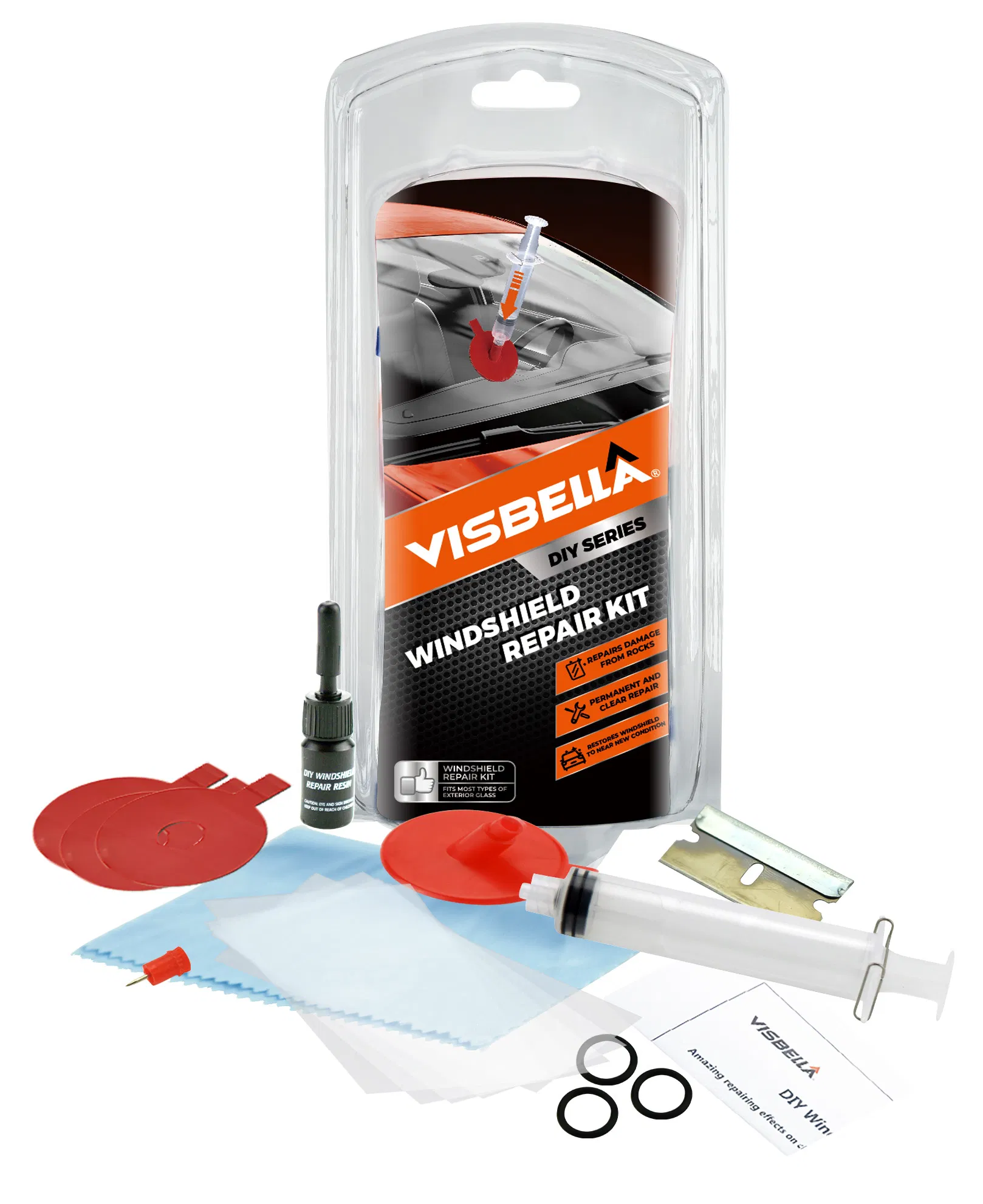 Visbella DIY Windscreen Repair Kit Refill The Crack
