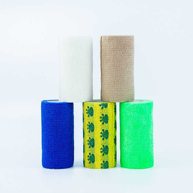 Disposable Medical High Elastic Compression Bandage Fiber Fix