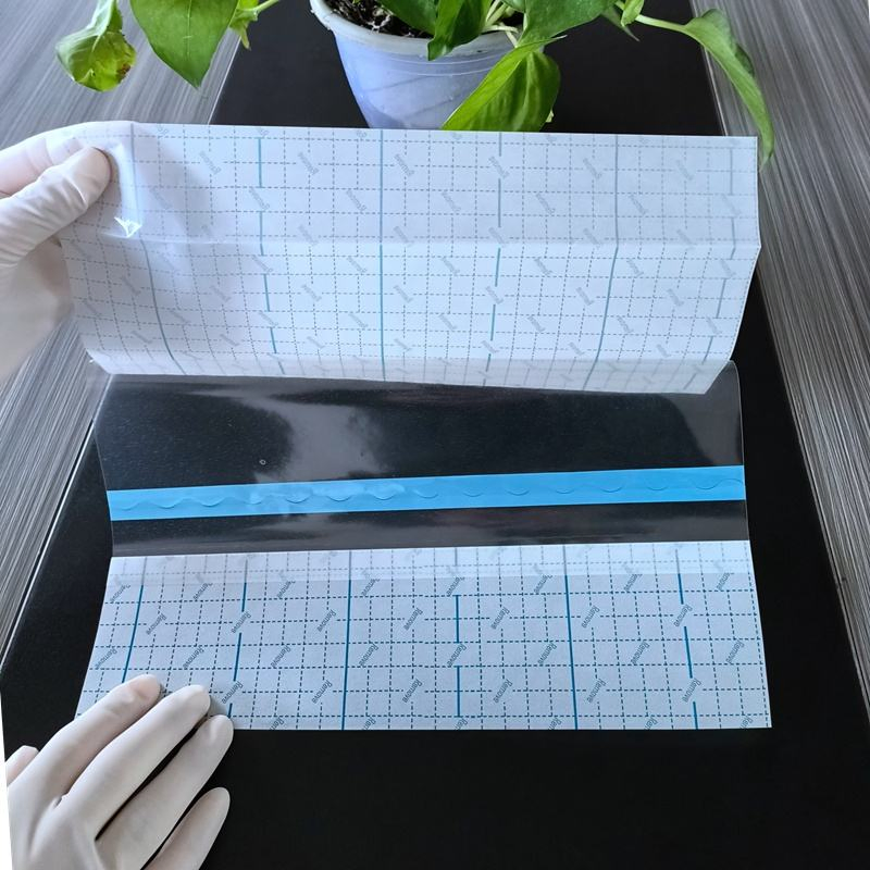 Disposable Sterile Adhesive Transparent PU Surgical Film Incise Drape