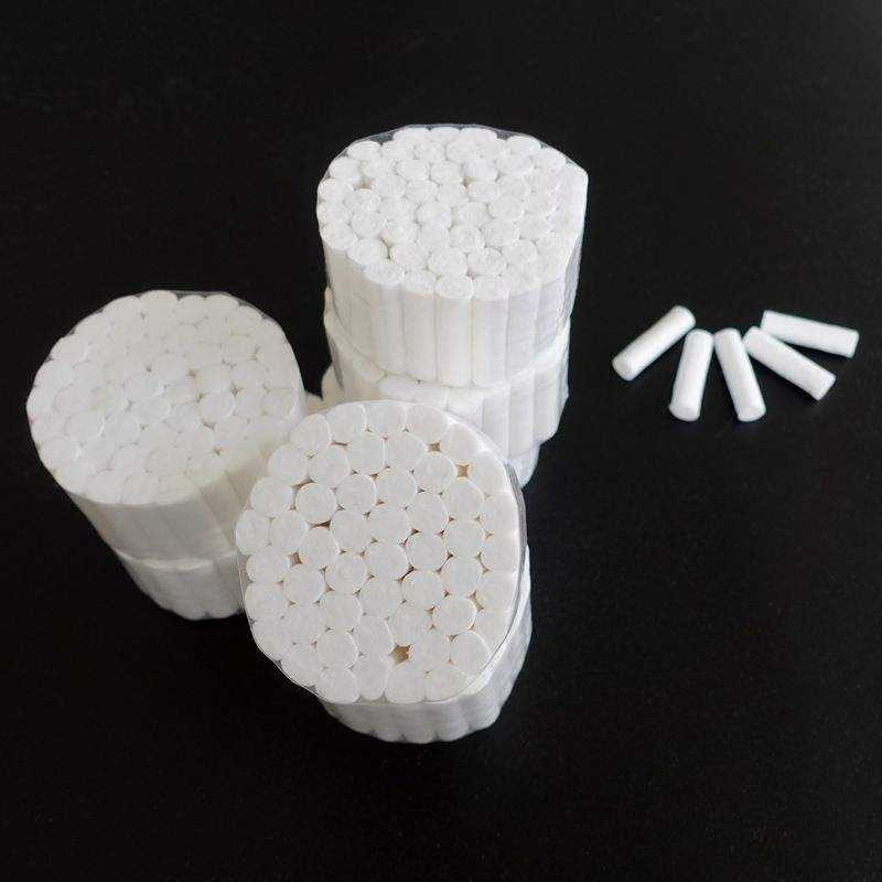 High-Purity Disposable Dental Surgical Cotton Rolls Multi-Purpose Oral Hygiene Supplies for Dentist &amp; Tooth (YQD11-5)