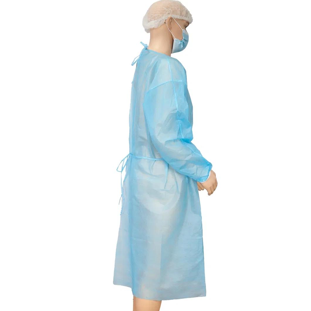 Isolation Gown Detail