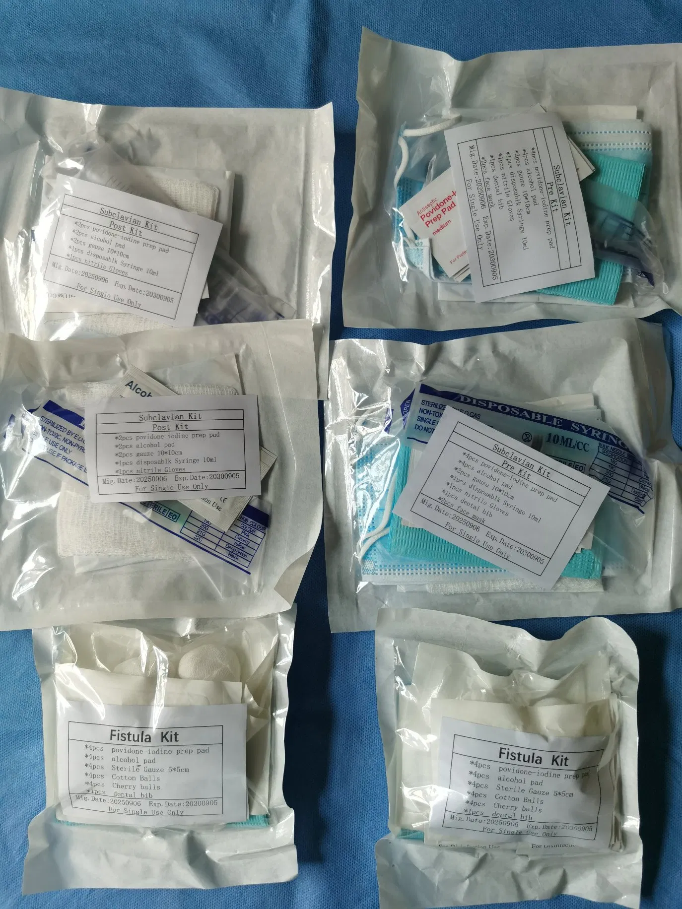Medical Surgical Disposable Wound Care Sterile Dialysis Care Kit