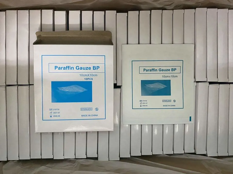 Medical Disposable Sterile Paraffin Gauze Burn Dressing Pad Vaseline Gauze