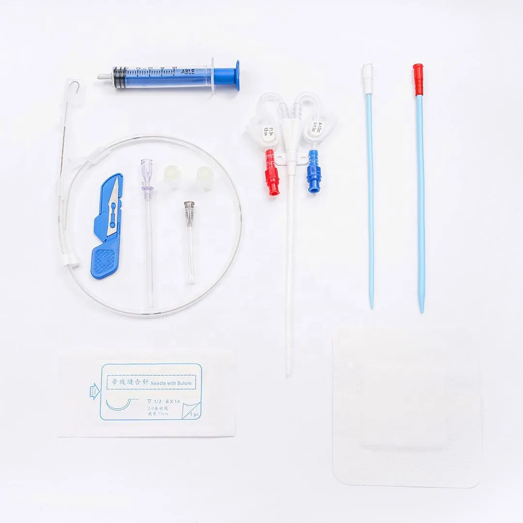 Safe Use Hemodialysis Catheter Kit for Patient Care