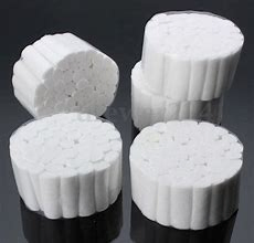 10*38mm Dental Consumables Cotton Roll