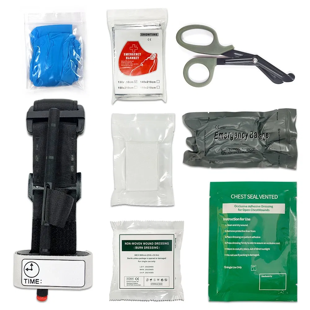 Individual Bleeding Control Kit, Ifak Trauma Kit, First Aid Refill Kit Stop Bleeding, Bleedstop