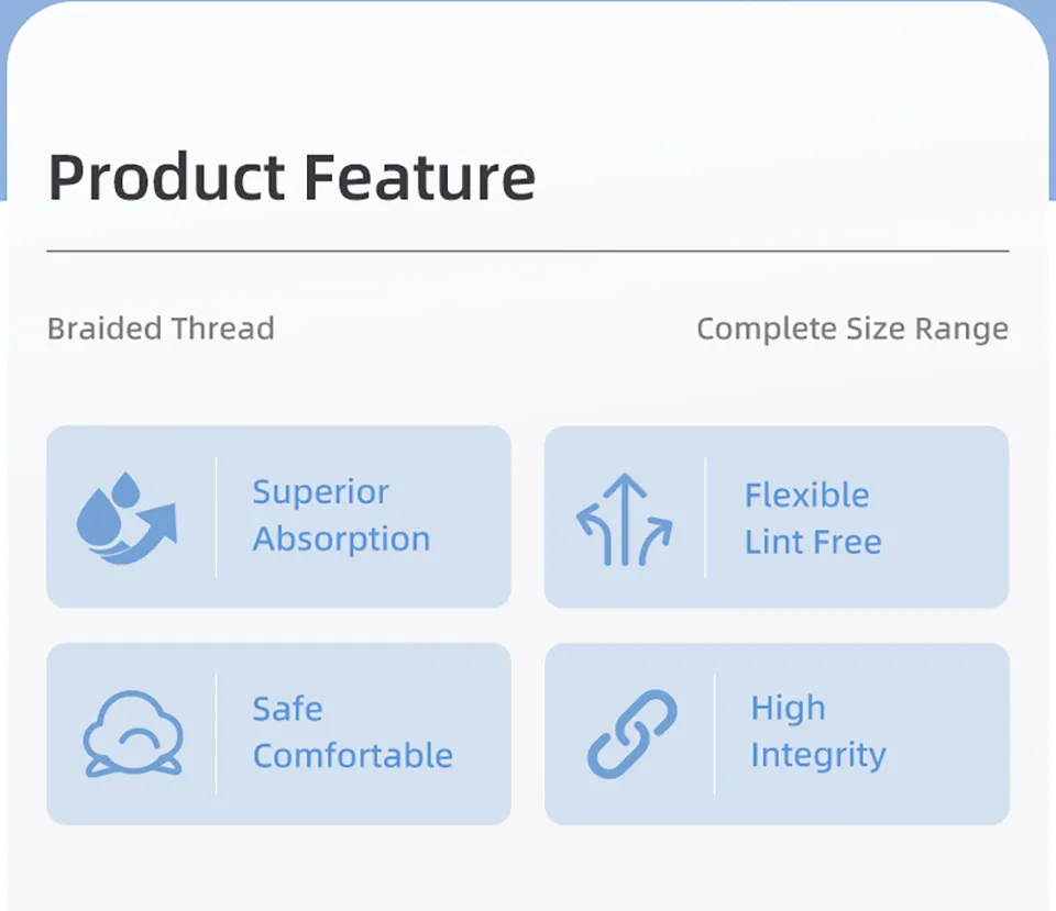 Dental Gauze Cotton Rolls 4