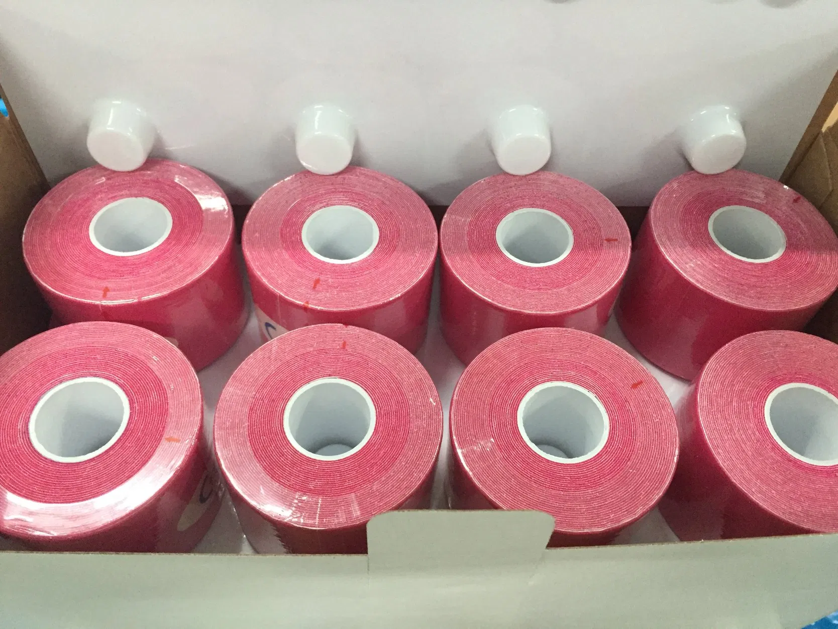 Manufacture Bandage Fixation Colorful Adhesive Cohesive Athletic Body Medical Products Kinesiology Tape