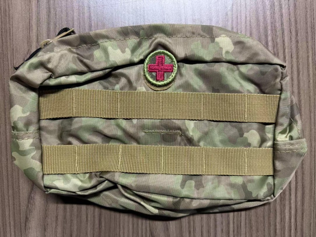 Camping First Aid Kit Ifak Trauma Kit, Molle Tactical First Aid Kit Refill Supplies for Survival Camping Hiking Travel