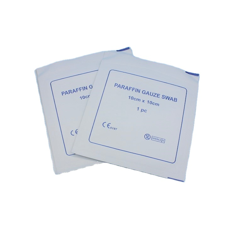 Disposable Medical Dressing Sterile Paraffin Gauze for Burns, Ulcers, Skin Loss Wounds