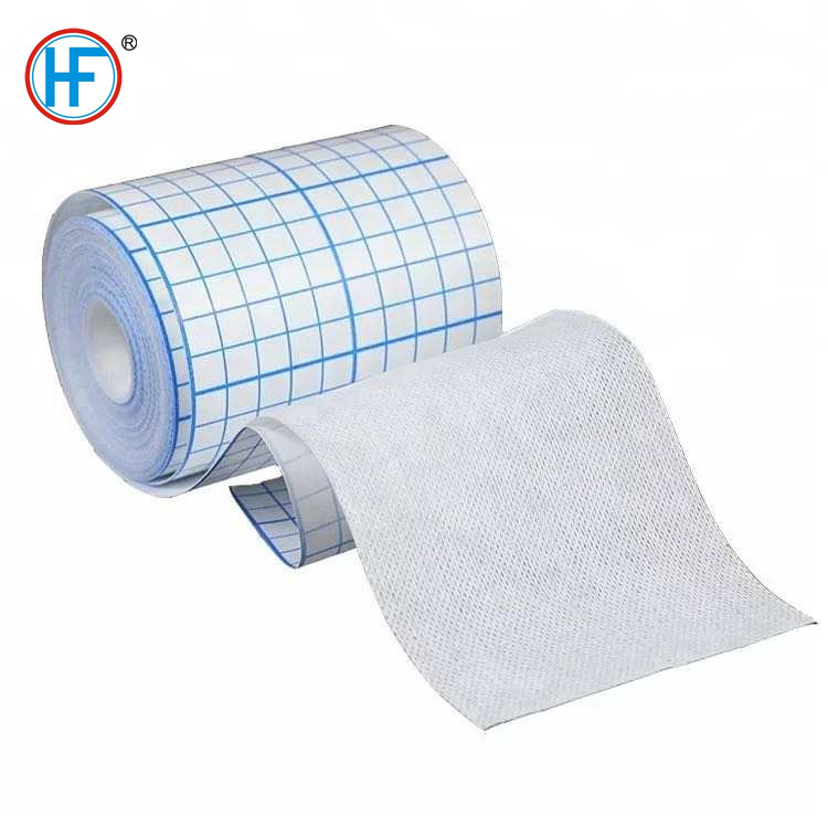 Mdr CE Approved Waterproof Transparent Adhesive Wound Dressing Medical Fixation Tape Bandage Nonwoven Roll Tape